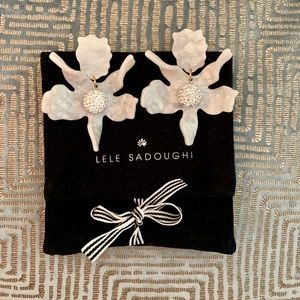 Lele Sadoughi Jewelry - Lele Sadoughi ‘Crystal Lily’ Earrings Lele Sadoughi Jewelry - Lele Sadoughi ‘Crystal Lily’ Earrings
